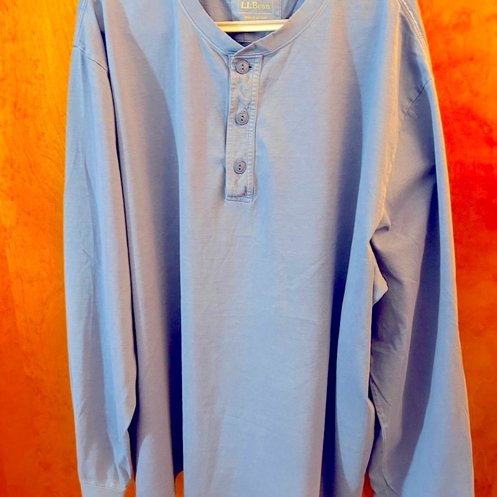 VTG Men’s LL Bean Long Sleeve Pullover Shirt